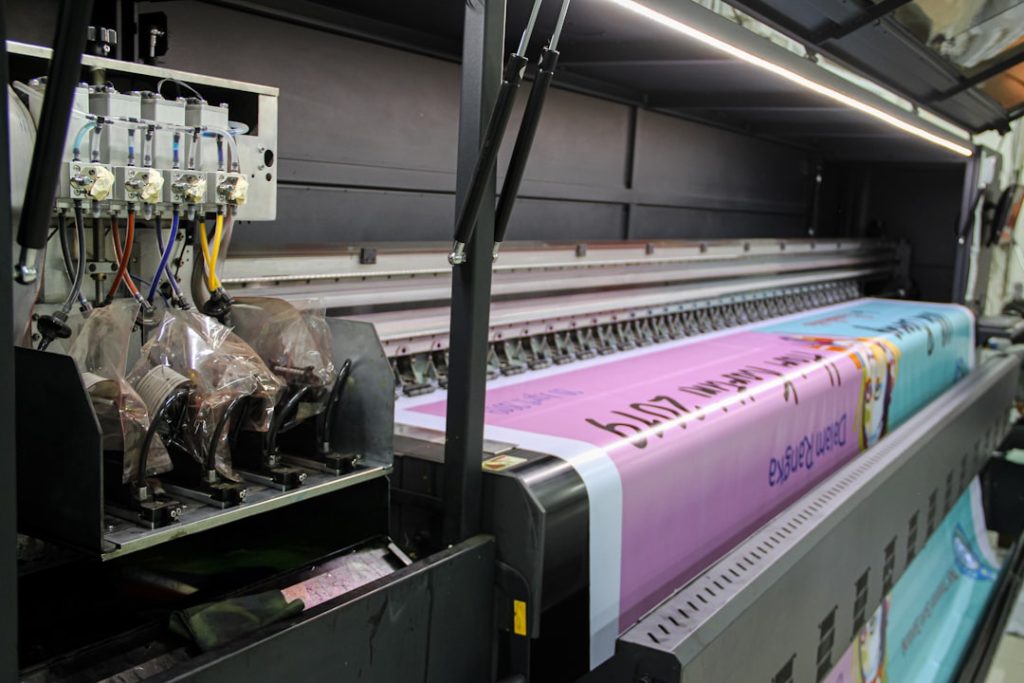 Large digital printing machine